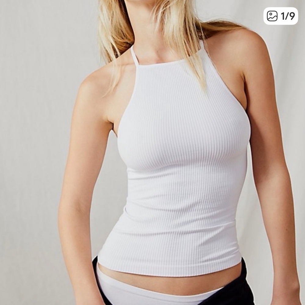 Intimately Free People BoHo mmkay Seamless Tank Top Ribbed basics NWT Summer